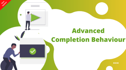 Advanced Completion Behaviour